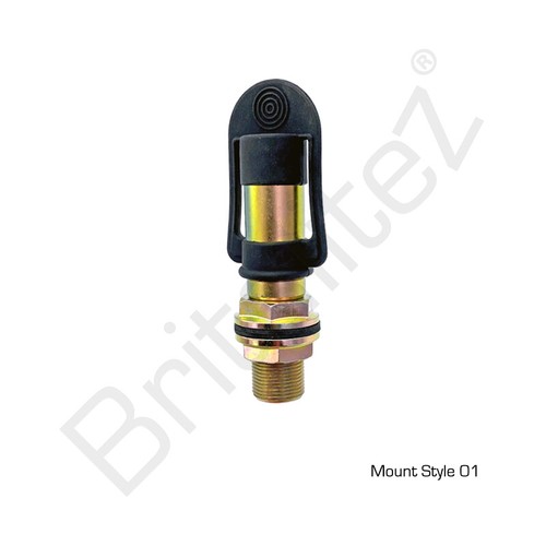 Din mount for flashing - din,