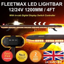 LED Amber Light Bar Strobe