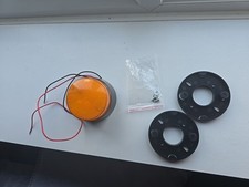 Screw on Orange Amber 24DC LED