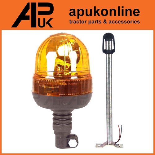 Flexible flashing amber beacon - flexible,