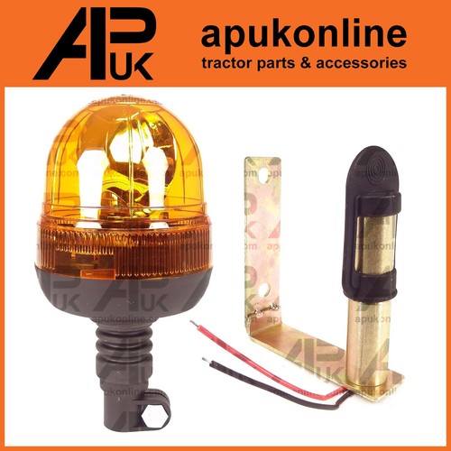 Flexible flashing amber beacon - flexible,