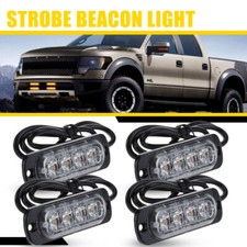 4x 4 LED Amber Recovery Strobe